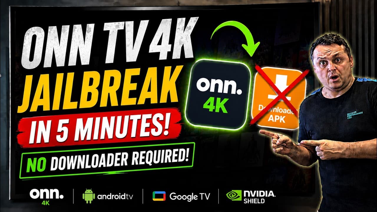 How to Jailbreak ONN 4K in 5 Minutes — No Downloader, No Codes!