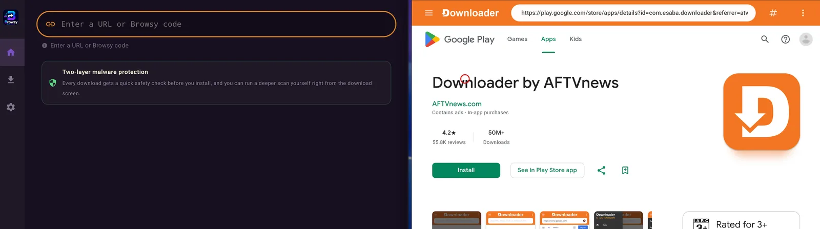 Browsy vs Downloader: The One That Actually Scans What You Install